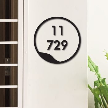 Minimalist-Round-House-Unit-Number-Black-Acrylic